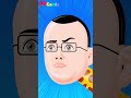 海苔ヘアのおばけキリンさん #shorts #anime #animation #妖怪