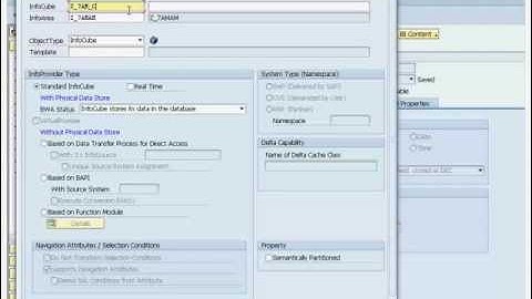SAP BI Infocube, DSO