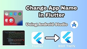 How to Change App Name in Flutter? | Step-by-Step