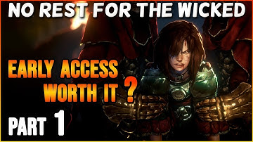 No Rest For The Wicked | Gameplay Walkthrough [EARLY ACCESS] Part 1