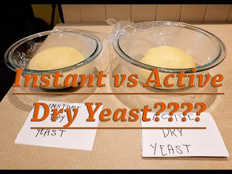 Instant Dry Yeast vs Active Dry Yeast