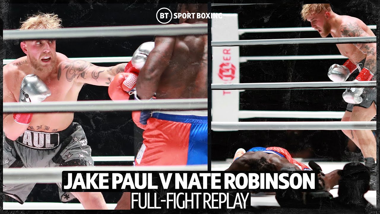 Jake Paul brutally KOd Nate Robinson in second pro fight and insists he will do the same in this weekends showdown with Tyron Woodley talkSPORT