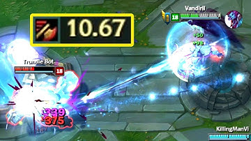 10.67 ATTACK SPEED KINDRED! Attack Speed Record!