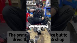 My Rolls-Royce air suspension is leaking airsee how I fix it! #airsuspension #suspension #RollsRoyce