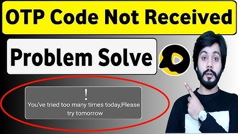 Snack OTP Code Not Received Problem Fix | How To Fix Snack Video Verification Code 2021