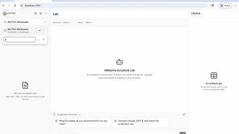 Lattice Walkthrough - Smart AI System Decisions