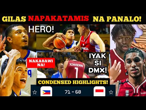 RINDIDO ANG INDONESIA GIANT PINATAOB NG GILAS! lYAK YUGN BIG-MAN! PASOK SA GOLD MEDAL MATCH!