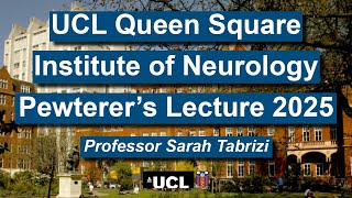 Pewterers Lecture 2025 - Prof. Sarah Tabrizi