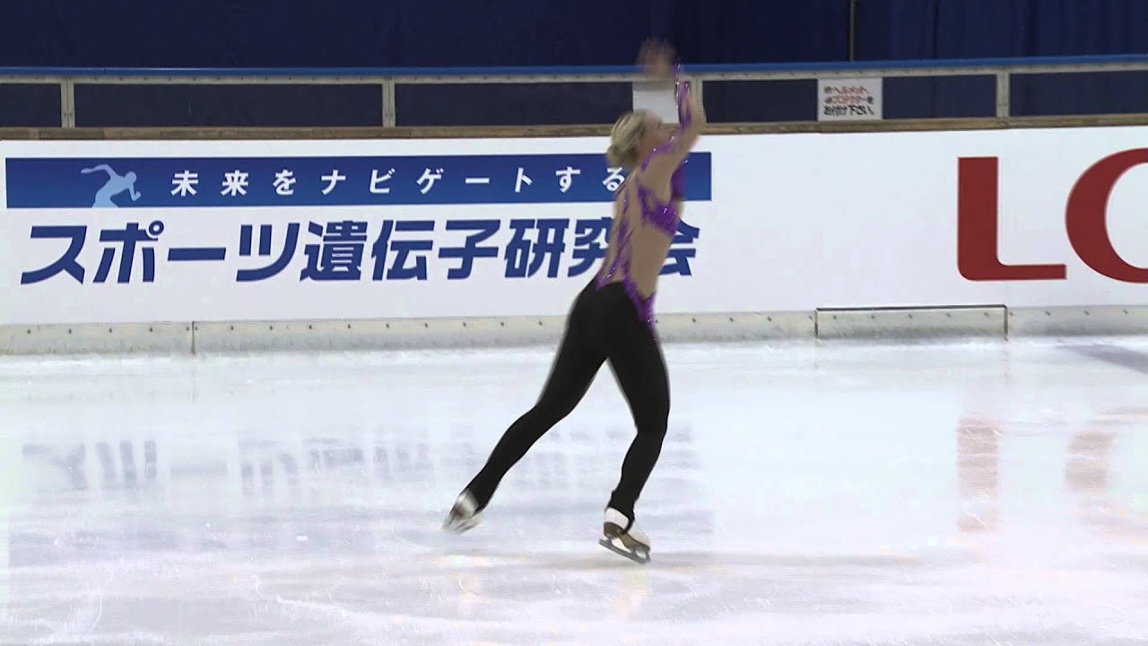 ISU 2014 Jr Grand Prix Aichi Ladies Free Skate Pernille SORENSEN DEN