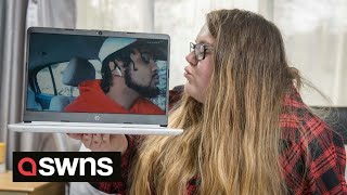 Transatlantic couple tie the knot via Zoom despite NEVER meeting in real life 🤵👰  | SWNS
