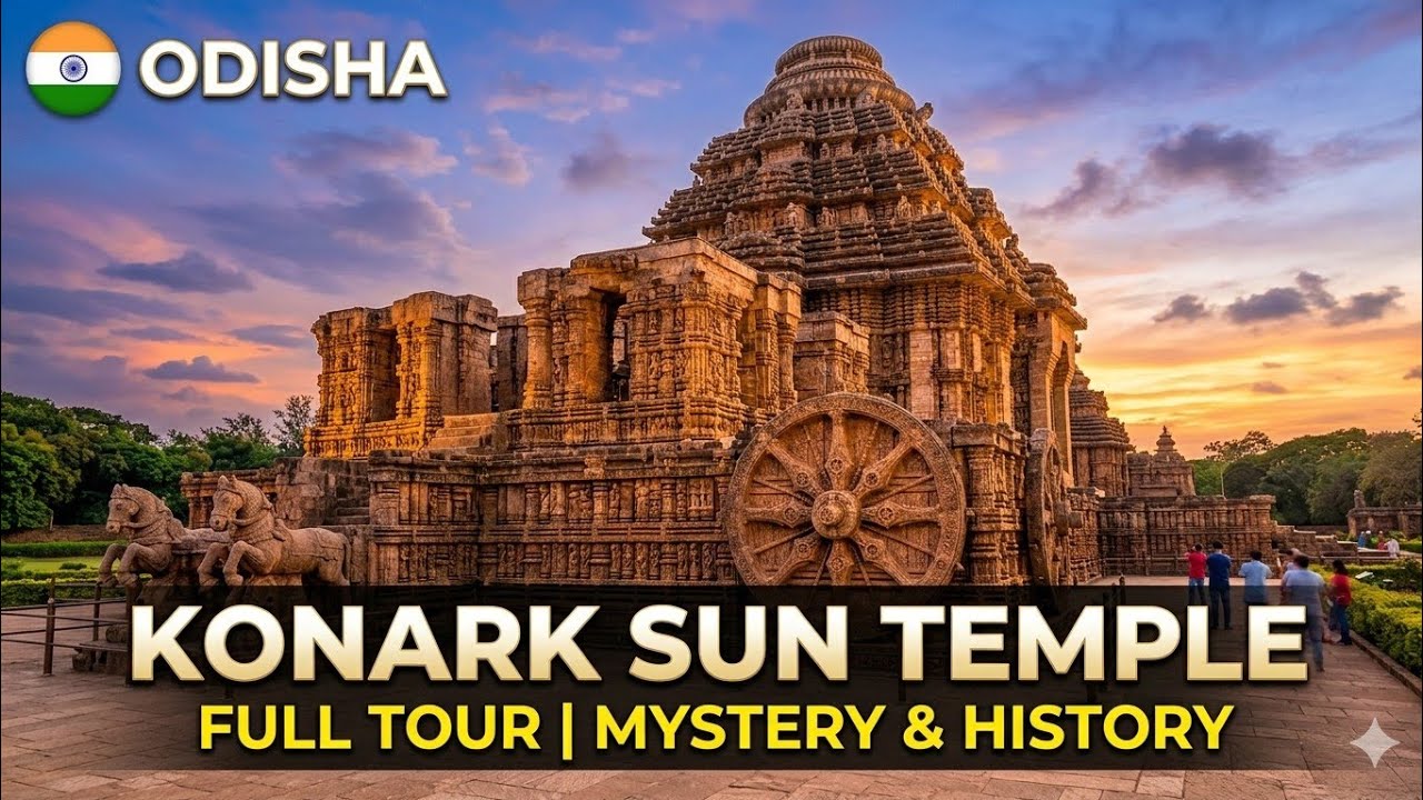 Odisha Tour Konark sun temple history #telugu #mythology#hindutemple#odisha #history#mystery#travel