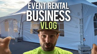 Event Rental Business Vlog