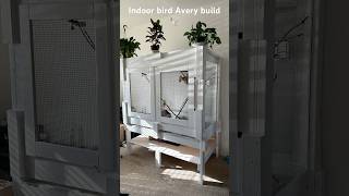 How I built an indoor bird Avery/cage for my cockatiels DIY