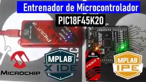 Entrenador de Microcontrolador PIC18F45K20