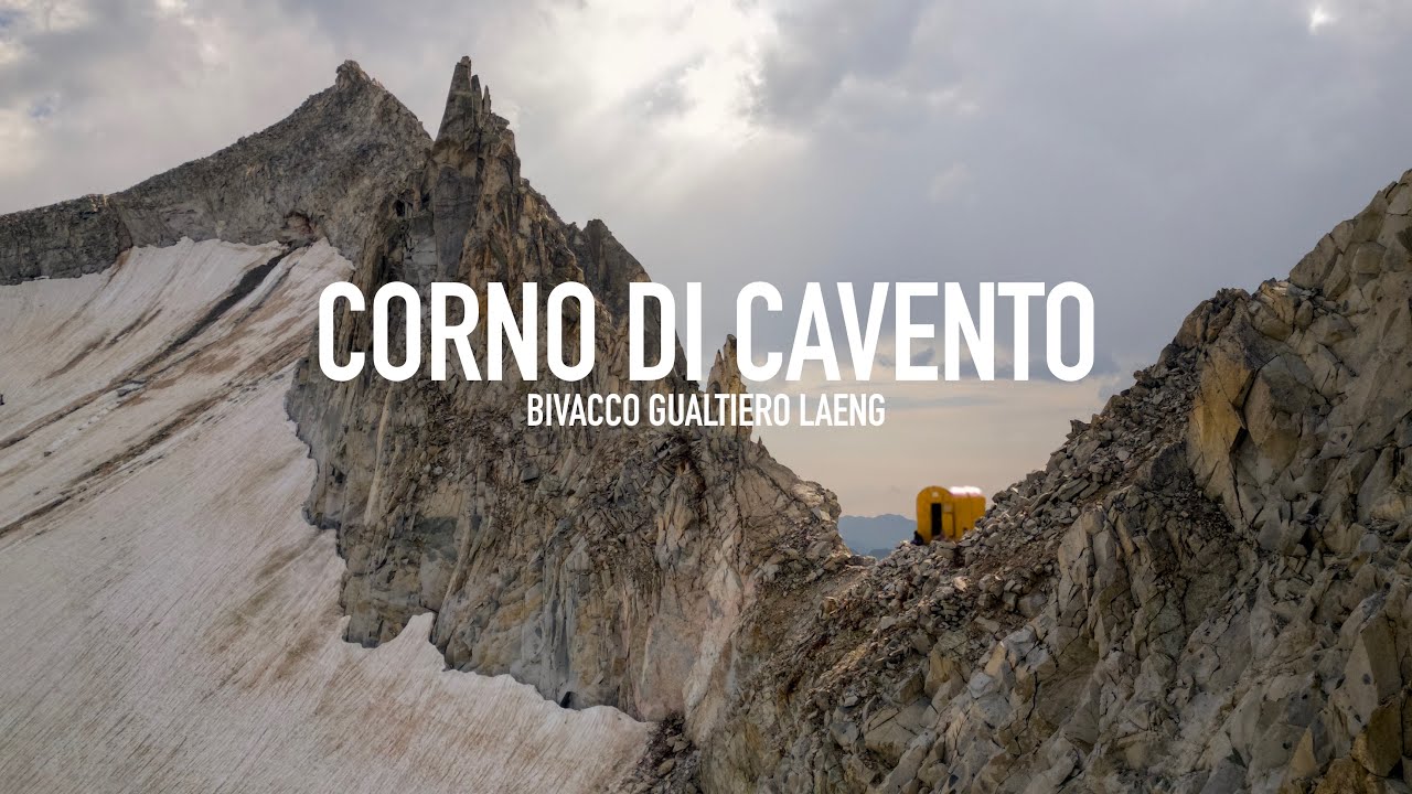 CORNO DI CAVENTO DAL BIVACCO LAENG | GIRO AD ANELLO NEL GRUPPO ADAMELLO BRENTA [4K]