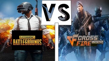 PUBG 🔥VS🔥 CROSSFIRE GRAPHIC COMPARISON
