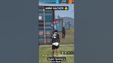 AWM HACKER IN CS RANKED????BANNED🤔#freefirehackervideo #freefiersort #freefirehacker