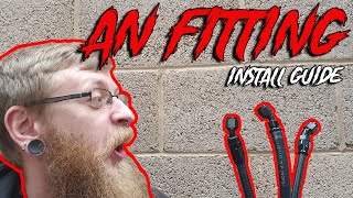 How To Install AN Fittings To Braided Hose