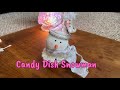 Candy Dish Snowman