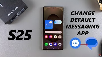 How To Change Default Messaging App On Samsung Galaxy S25 / S25 Ultra