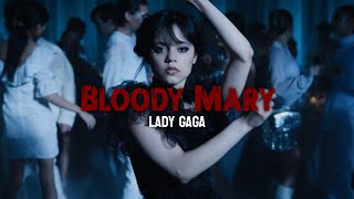 Bloody Mary - Lady Gaga (Lyrics) TikTok speed up version Resimi