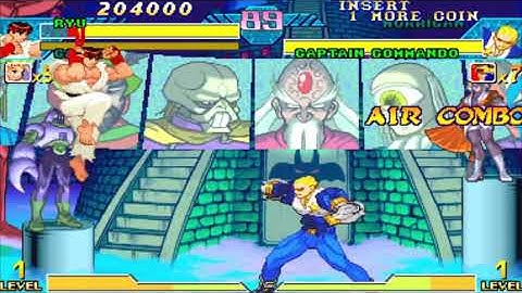 Marvel vs  Capcom: Clash of Super Heroes Gambit  Arcade