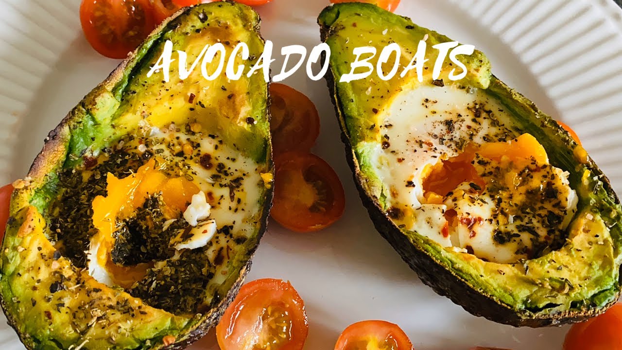 Keto Breakfast/Lunch Avocado boat’s - YouTube