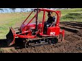 MD35 Mini Dozer At Work On A Farm - Eastwind Dozer