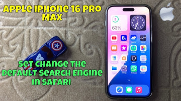 How to Set Change the Default Search Engine in Safari on iPhone 16 Pro Max {Quick & Easy}