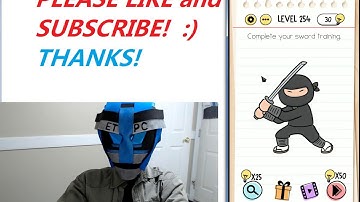 BRAIN TEST LEVEL 254 WALKTHROUGH WITH ANSWERS EXPLAINED