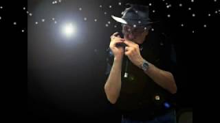Tombe la neige avec impros (Adamo) - Harmonica chromatique