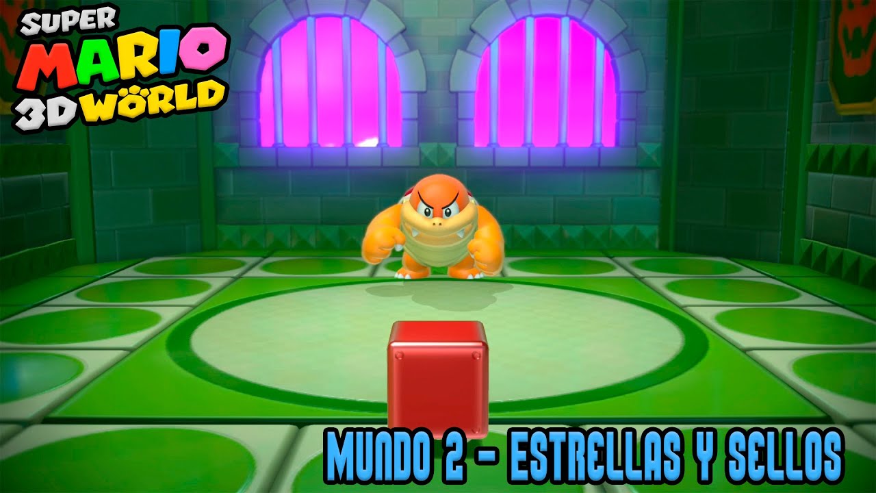 TODOS los mundos y misiones en Super Mario 3D World al 100%