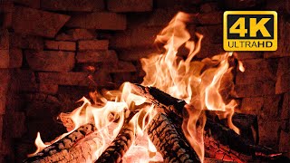 Fall Asleep Fast With Crackling Fire Sounds & Burning Fireplace 🔥🔥 Fireplace For Stress Relief