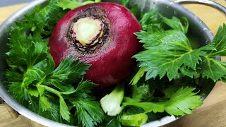 Kereviz Yapraklarını Sakın Atma Turpla Efsane Tarif