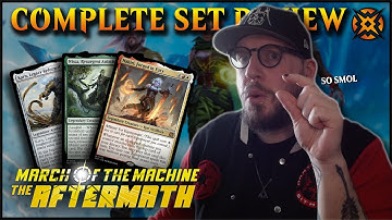 FULL SET - Magic: The Gathering March of the Machine: The Aftermath | Set Review