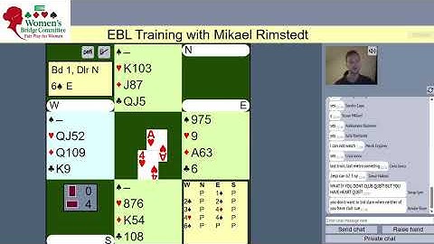 EBL - Online Training Session with Mikael Rimstedt, 11th November 2025