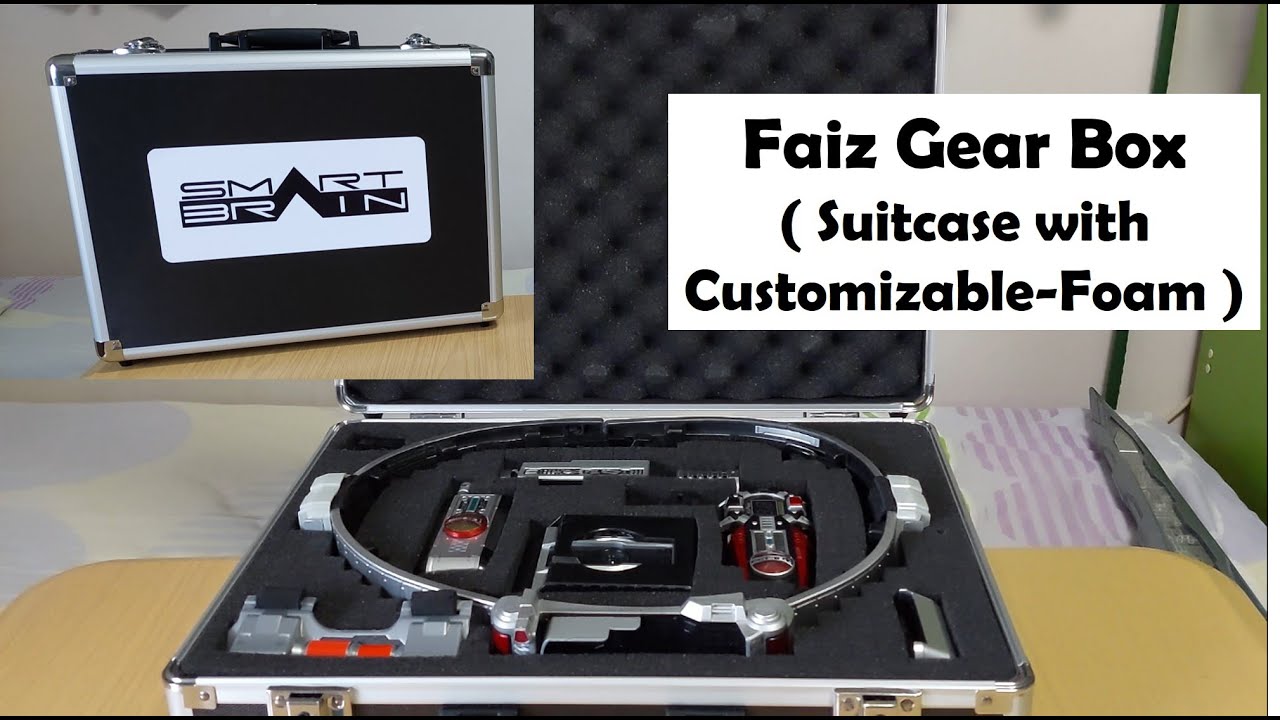 礼装Fセット Faiz Gear Box ( Suitcase with Customizable Foam ) Kamen