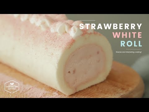 Video: Roll With Strawberries And White Chocolate