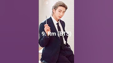 Top 10 most popular idols in the world #blackpink #bts