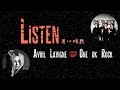 ► Listen - Avril Lavigne &amp; One OK Rock Lyrics Video 中文翻譯