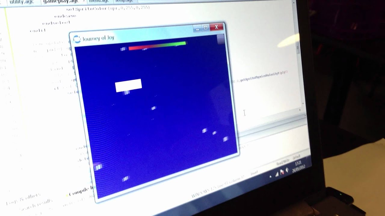 Hackathon Game - Day 1 progress - YouTube