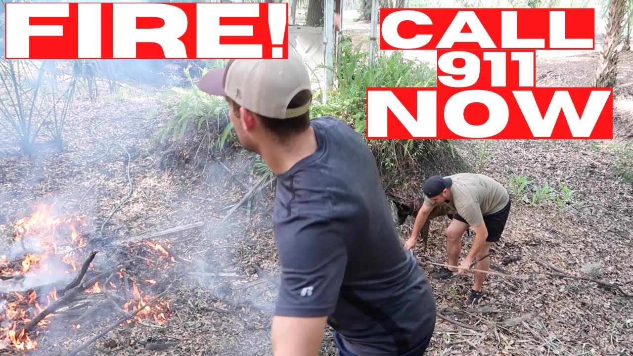 OUR PROPERTY IS ON FIRE | CALL 911?