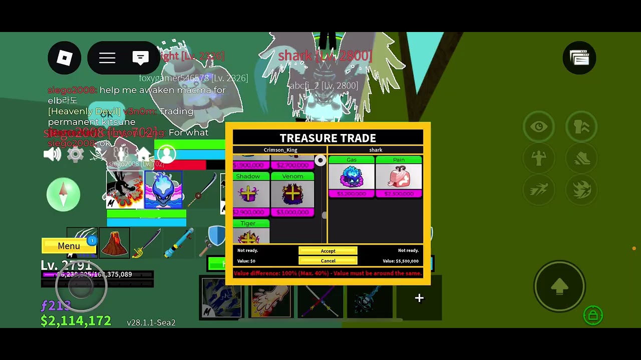 Blox fruits PvP grind - YouTube
