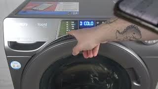 Control Panel Overview In Candy Rapid Pro 4 Washing Machine
