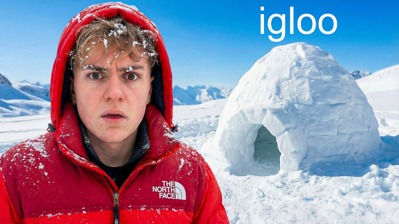 Ho dormito a -15° in un Igloo