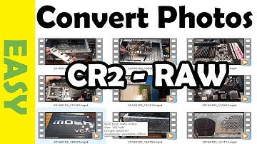 How to Batch Convert CR2 RAW Images Into JPG, Tiff, or PSD Using Photoshop
