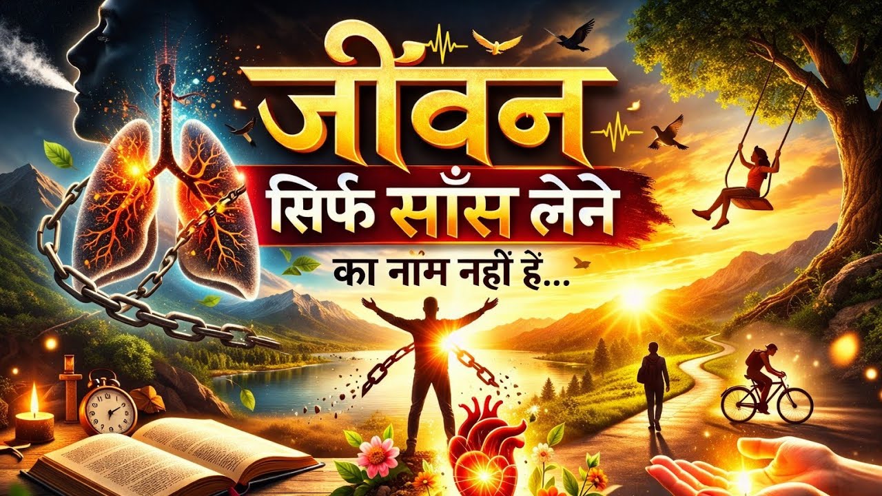 जीवन सिर्फ साँस लेने का नाम नहीं… यह भावनाएँ महसूस करने का नाम है। ||  Motivational Story