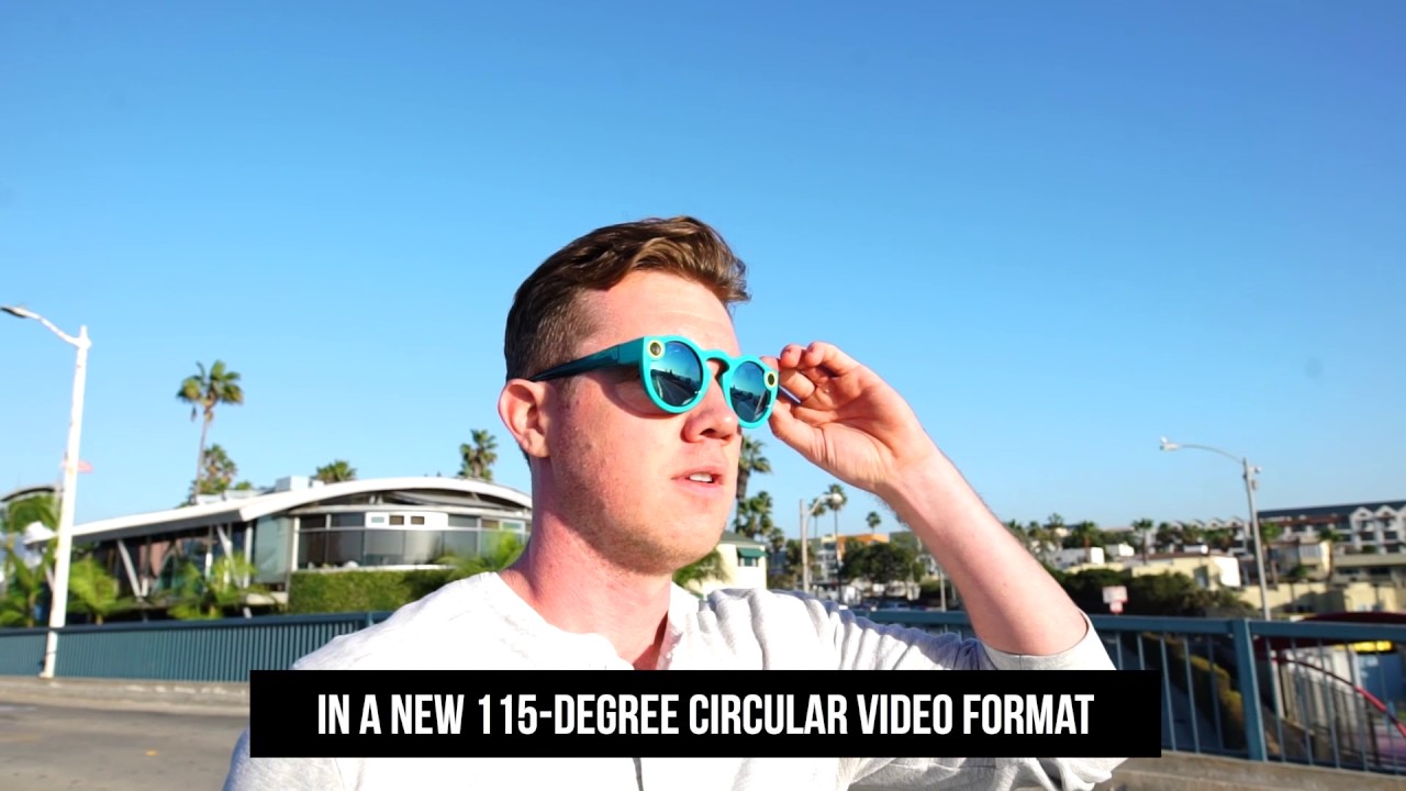 snapchat glasses video