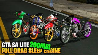 RELEASE!!! GTA SA LITE FULL MOD DRAG SLEEP ENGINE AND THE LATEST MIXED METAPHOTOS ON ANDROID 2023