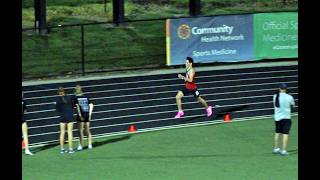 Noah Bontrager wins 2026 Flashes Showcase in 4:02. Crazy final lap!